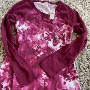 Girls Justice top tie dye 14/16